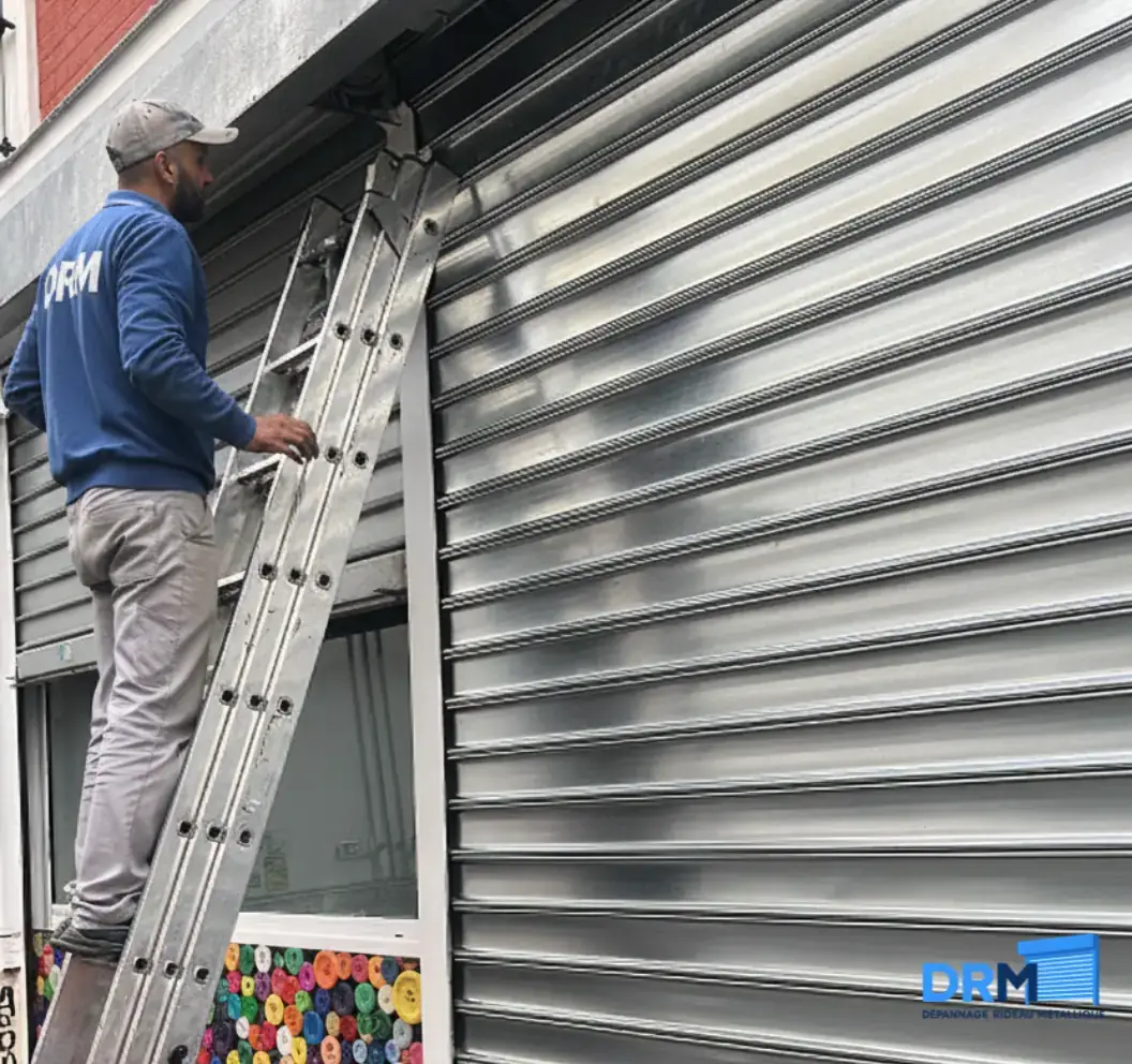 Dépannage rideau métallique urgence 24/7 - Intervention rapide à test - drm