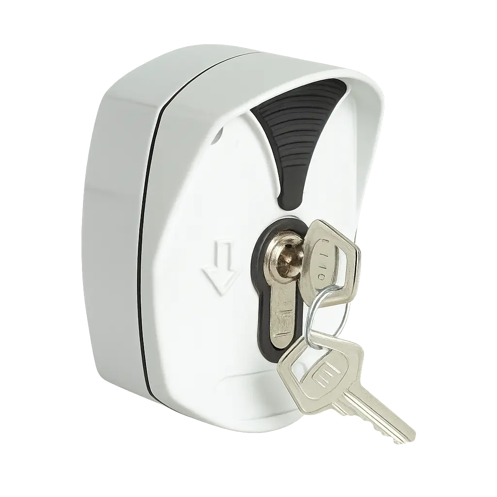 Boîtier à clé pour rideau métallique - Dépannage et installation à test - drm