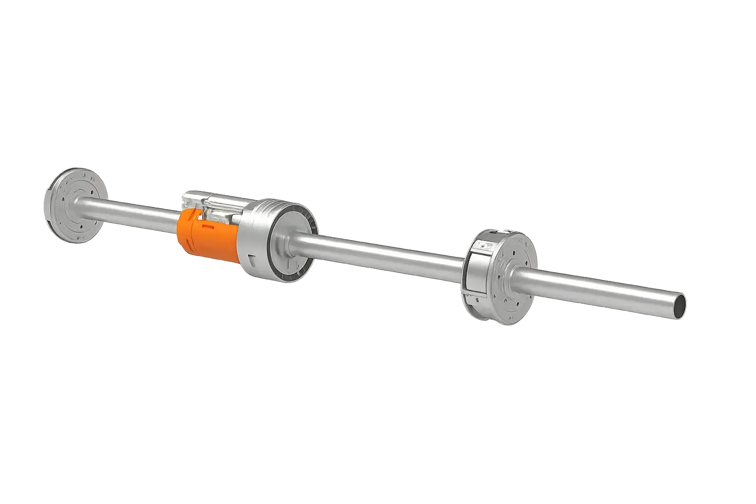 Axe motorisé rideau métallique à test - drm